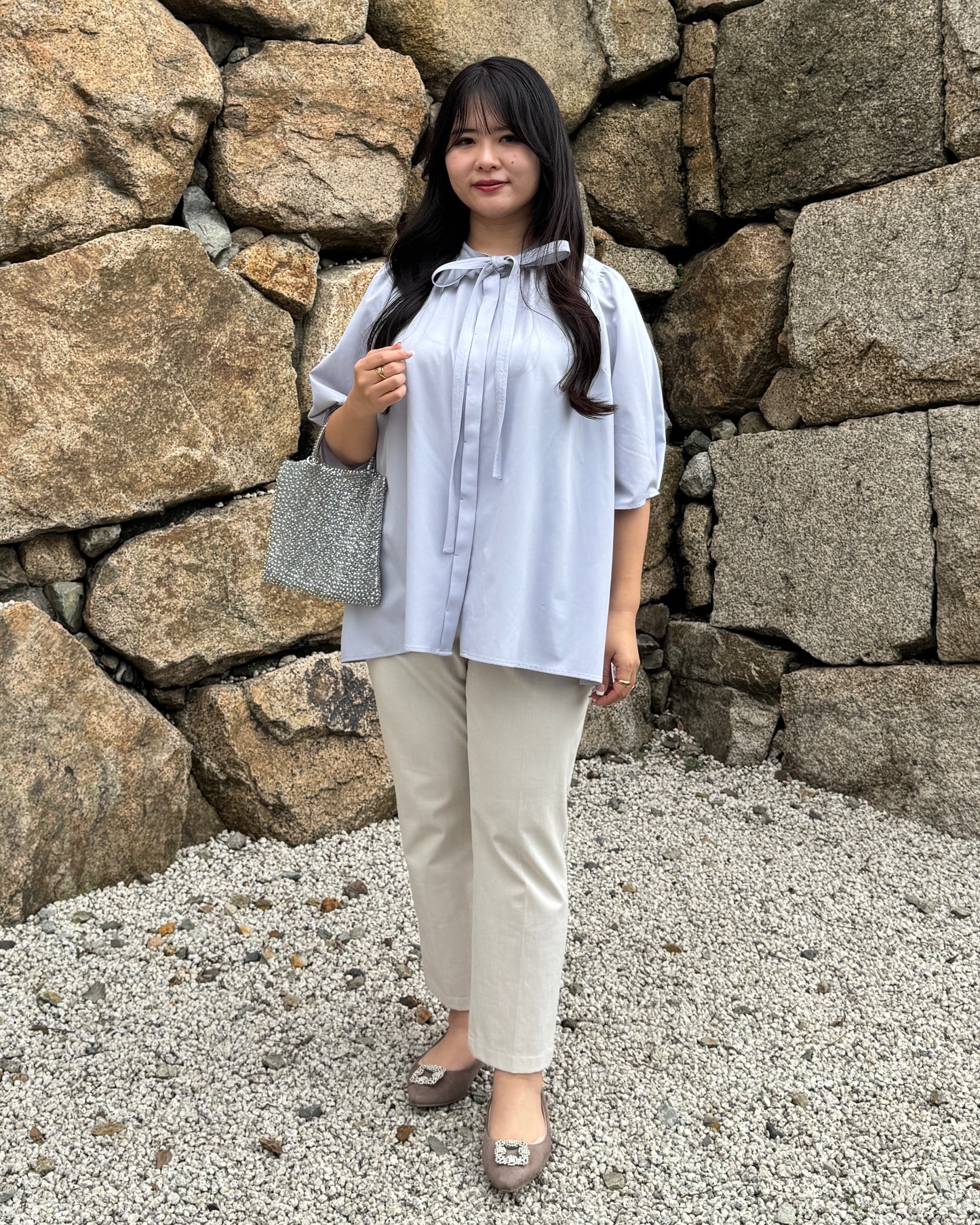 Fettuccine Ribbon Blouse