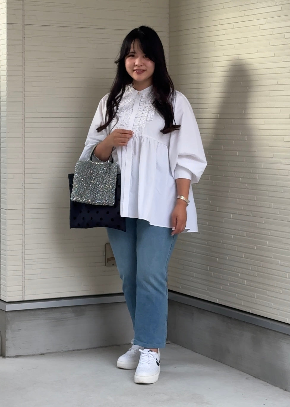 Petal Frill Blouse