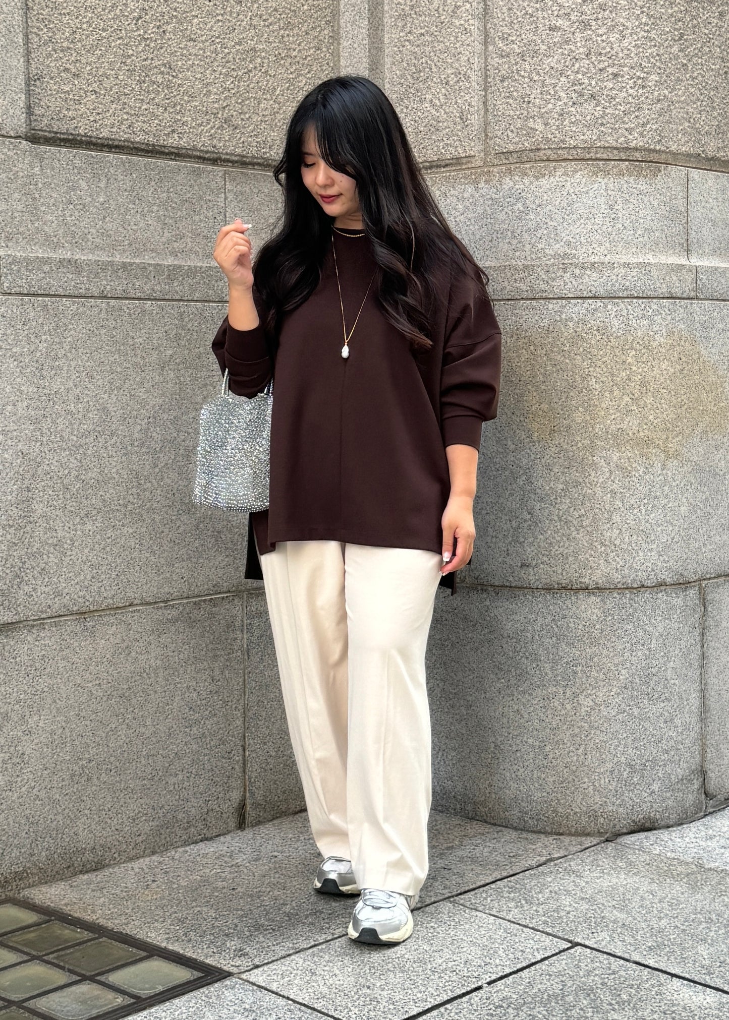 Box Slit Pullover