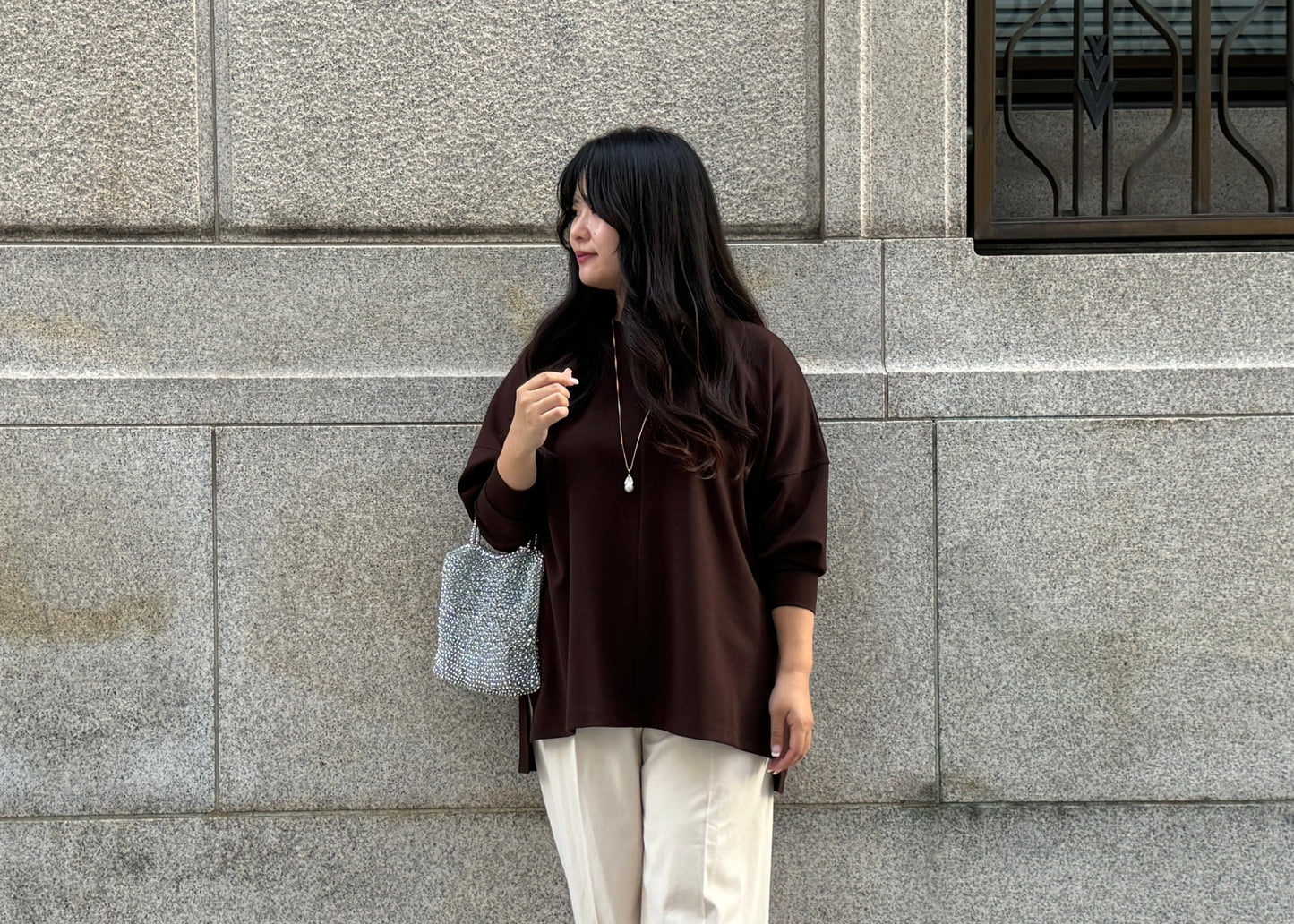 Box Slit Pullover