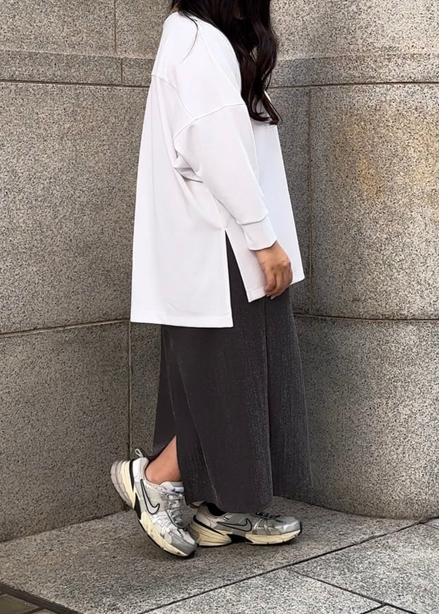 Box Slit Pullover