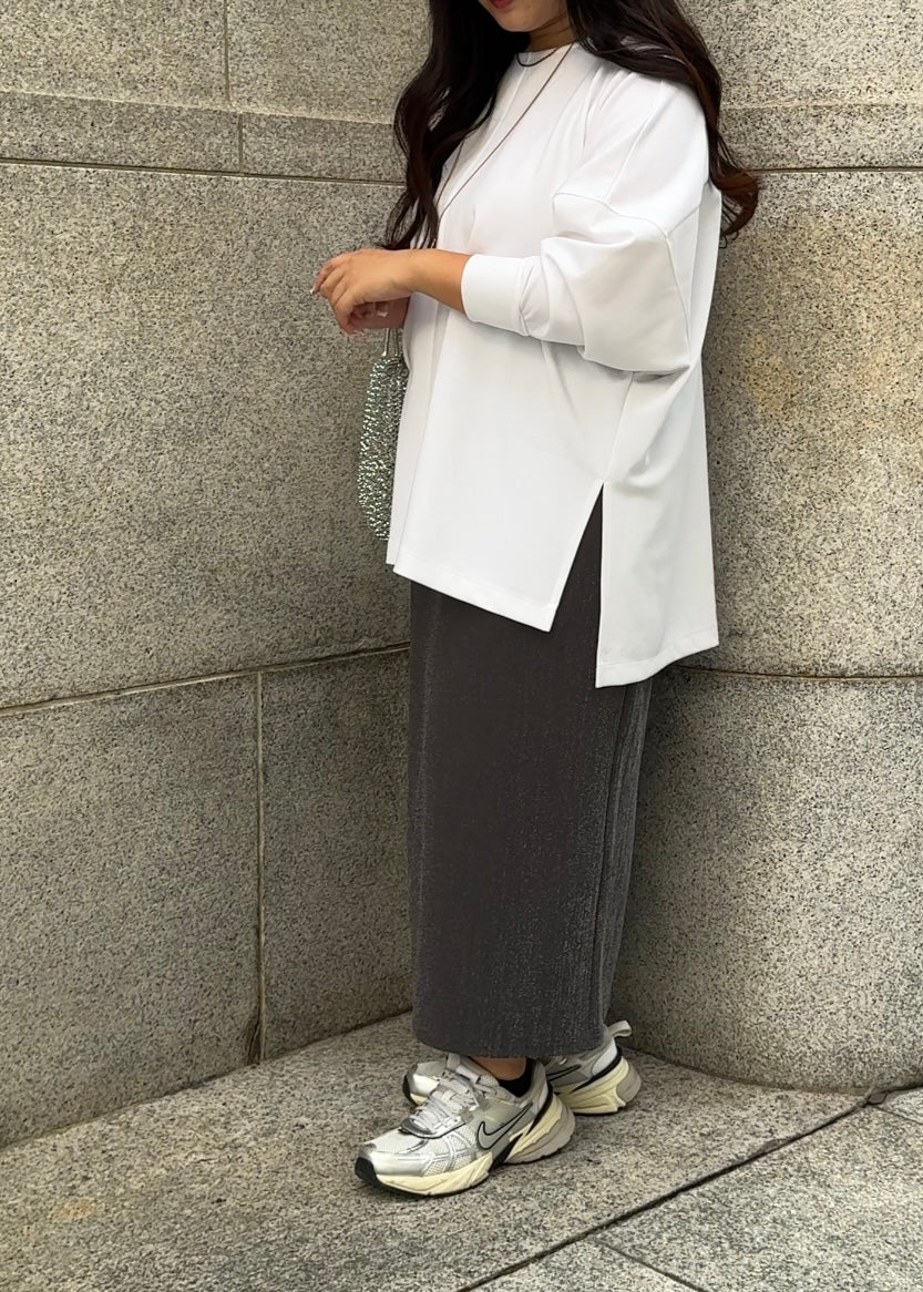 Box Slit Pullover
