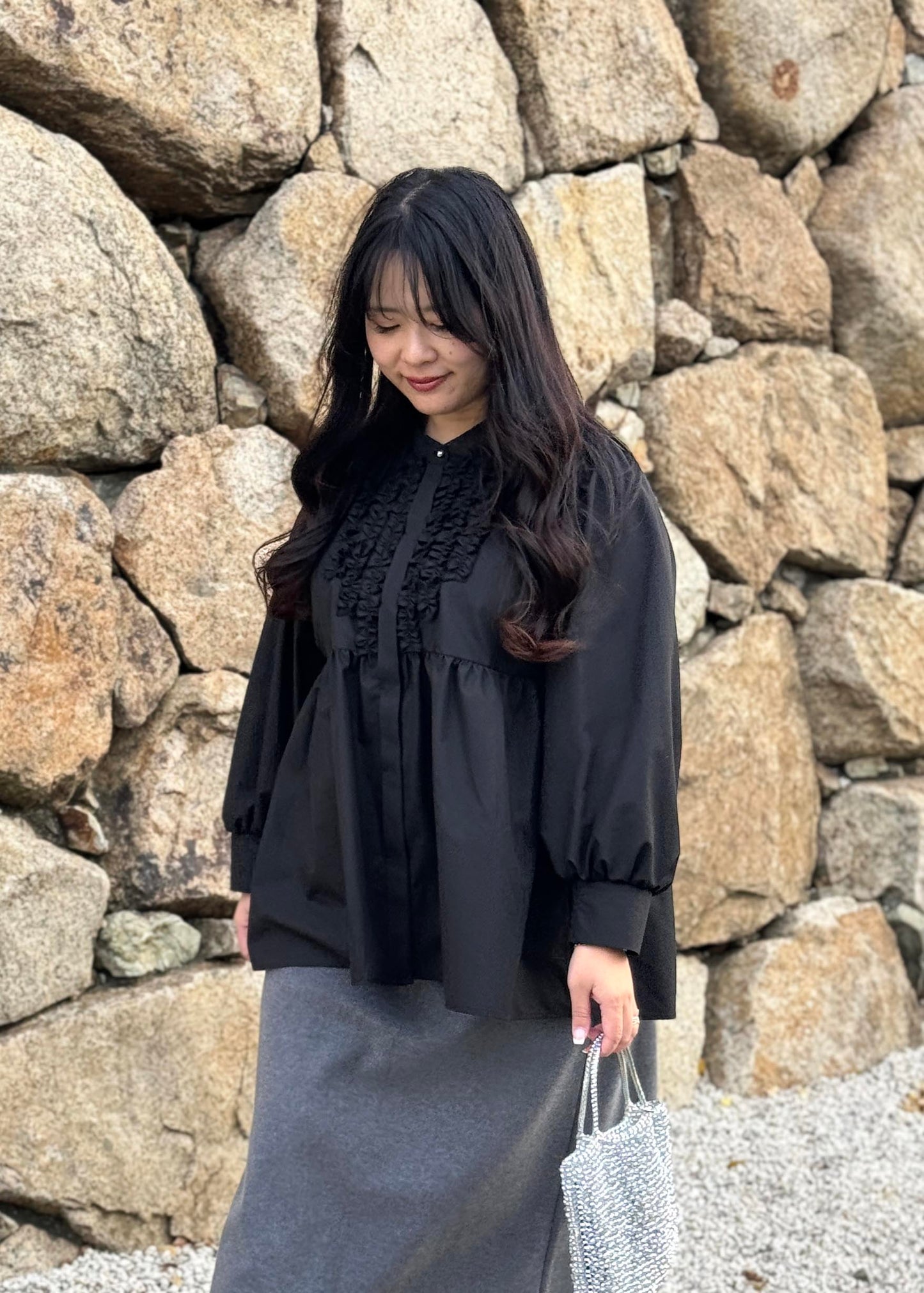 Petal Frill Blouse
