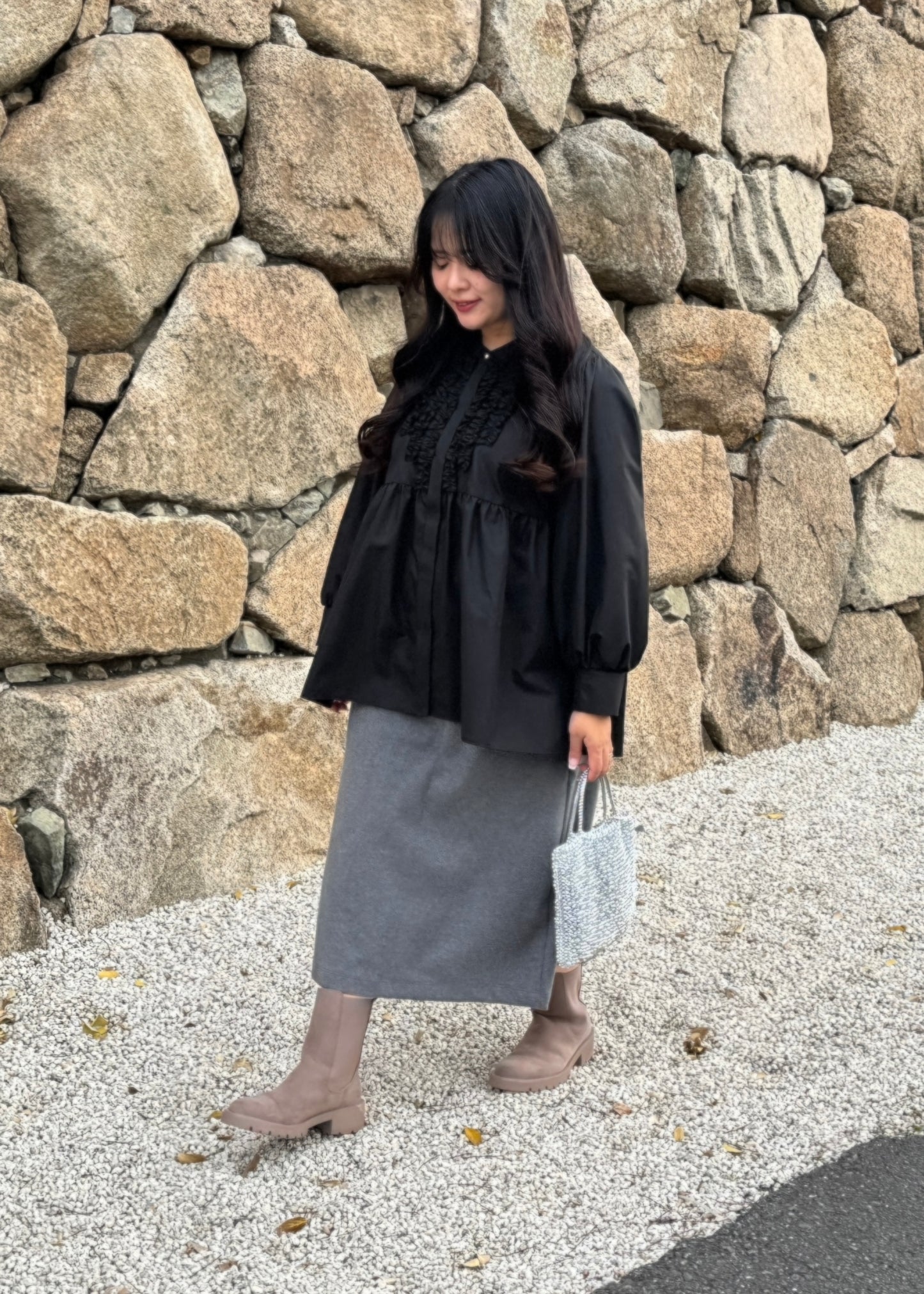 Petal Frill Blouse