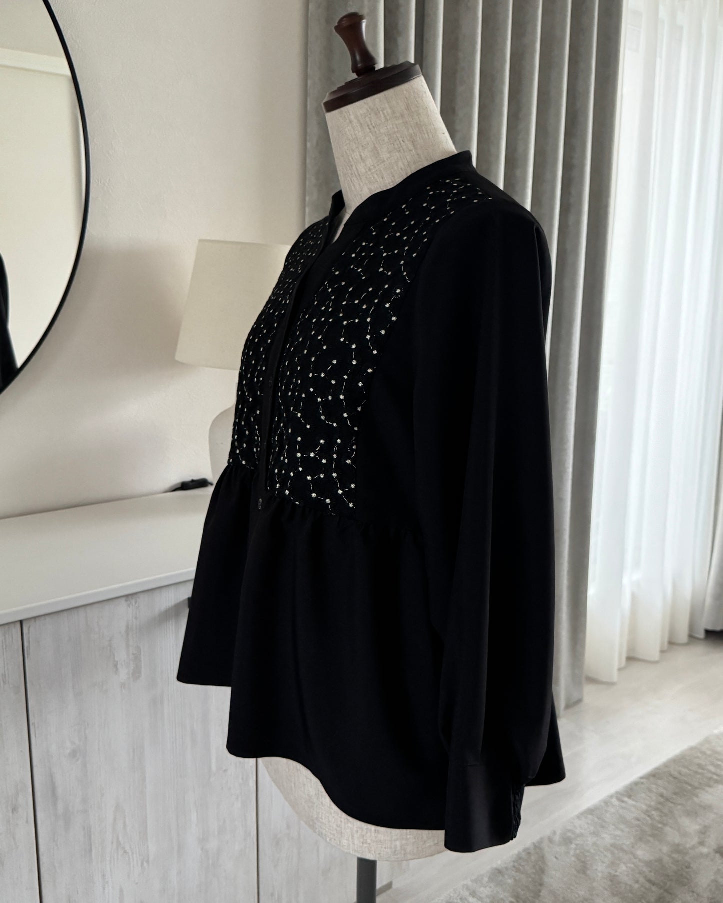 Long Sleeve Blouse “Chamomile(カモミール)”