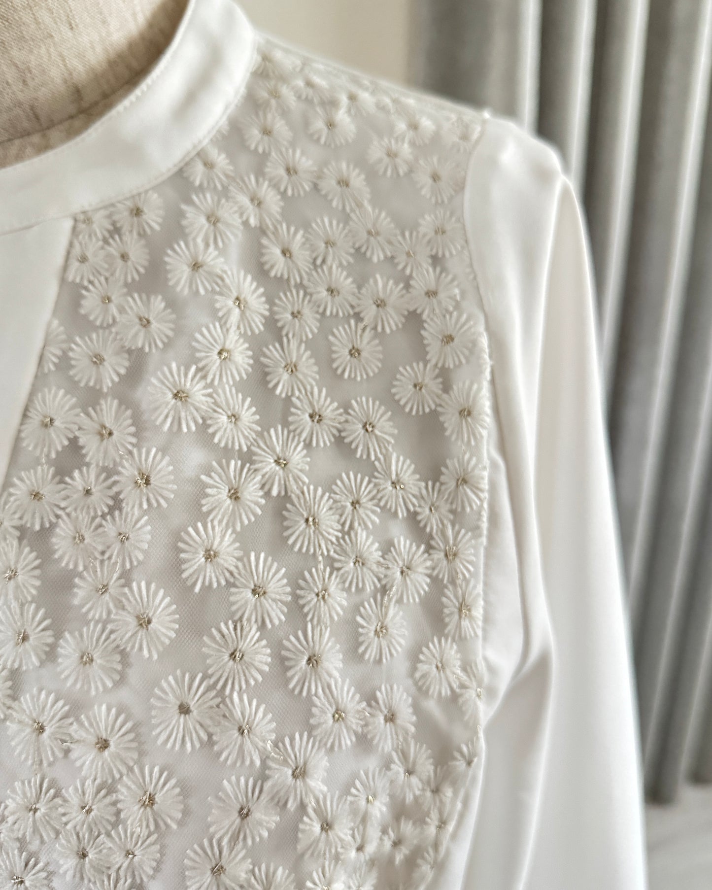 Long Sleeve Blouse “Chamomile(カモミール)”