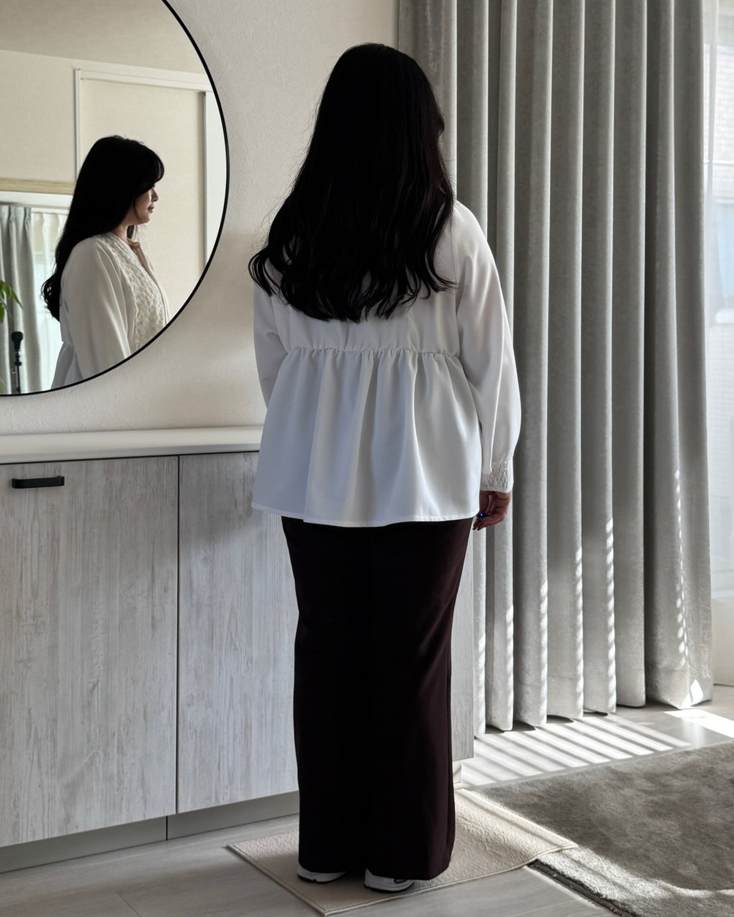 Long Sleeve Blouse “Chamomile(カモミール)”