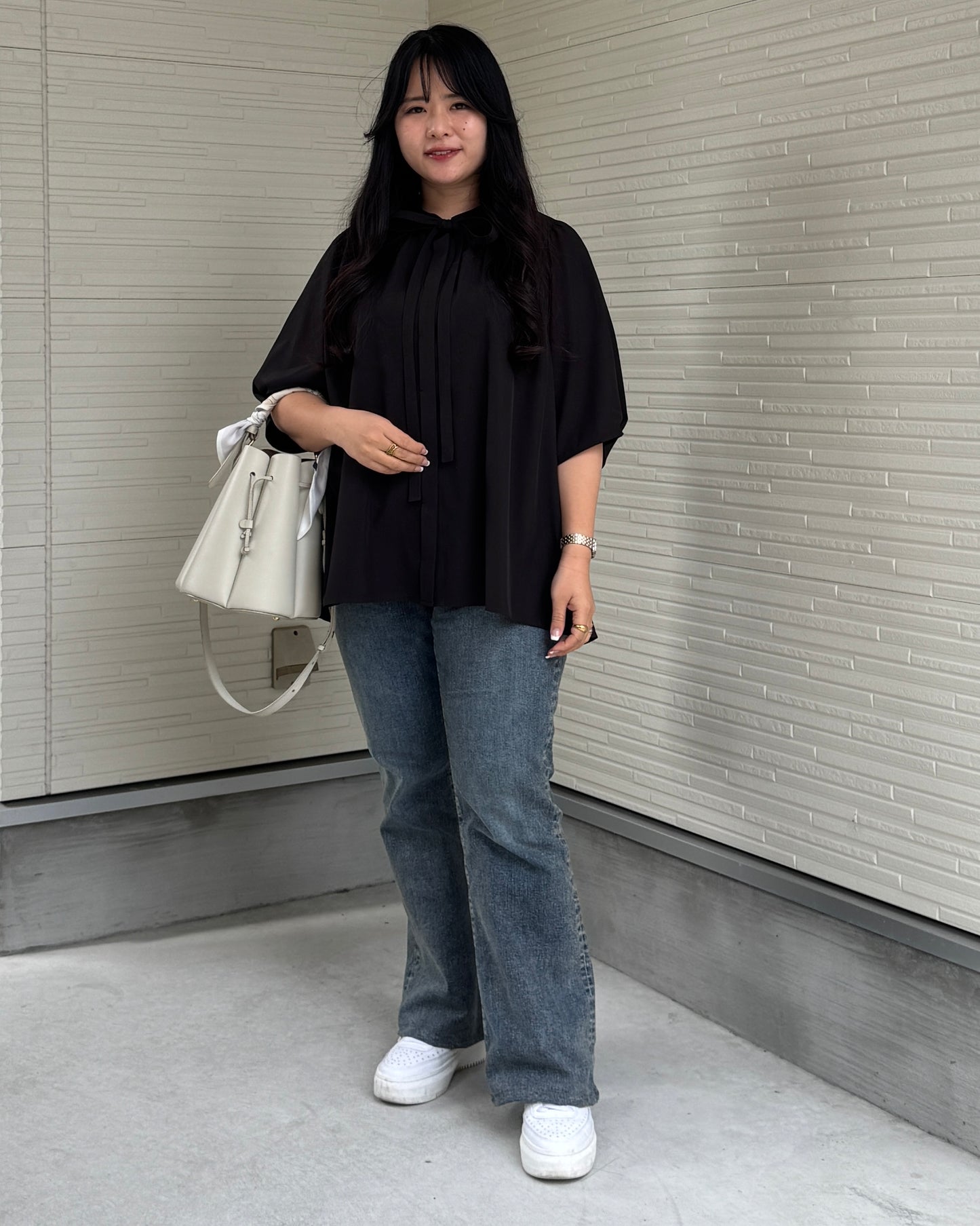 Fettuccine Ribbon Blouse