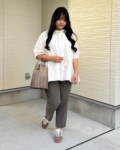Fettuccine Ribbon Blouse