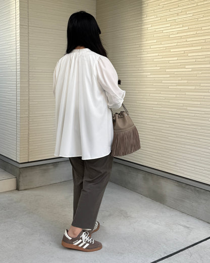 Fettuccine Ribbon Blouse