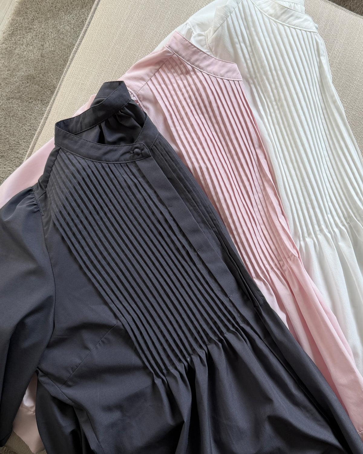 Pintuck Blouse “Millefeuille”