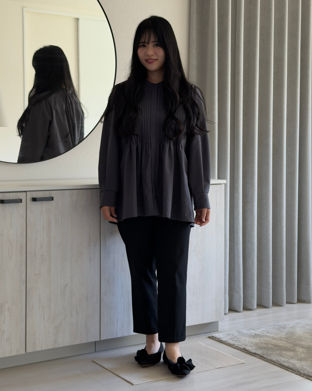 Pintuck Blouse “Millefeuille”