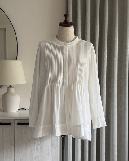 Pintuck Blouse “Millefeuille”
