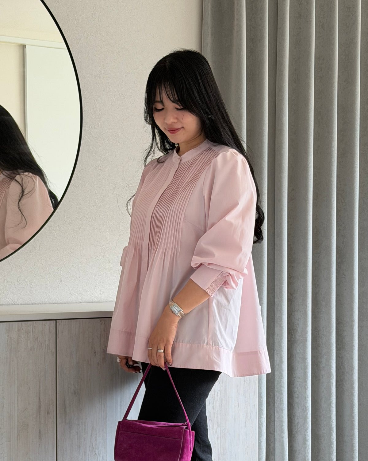 Pintuck Blouse “Millefeuille”