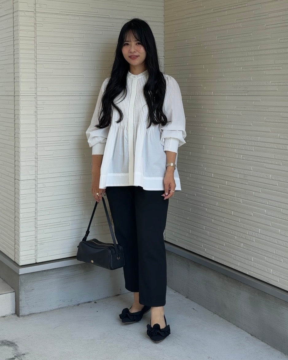 Pintuck Blouse “Millefeuille”