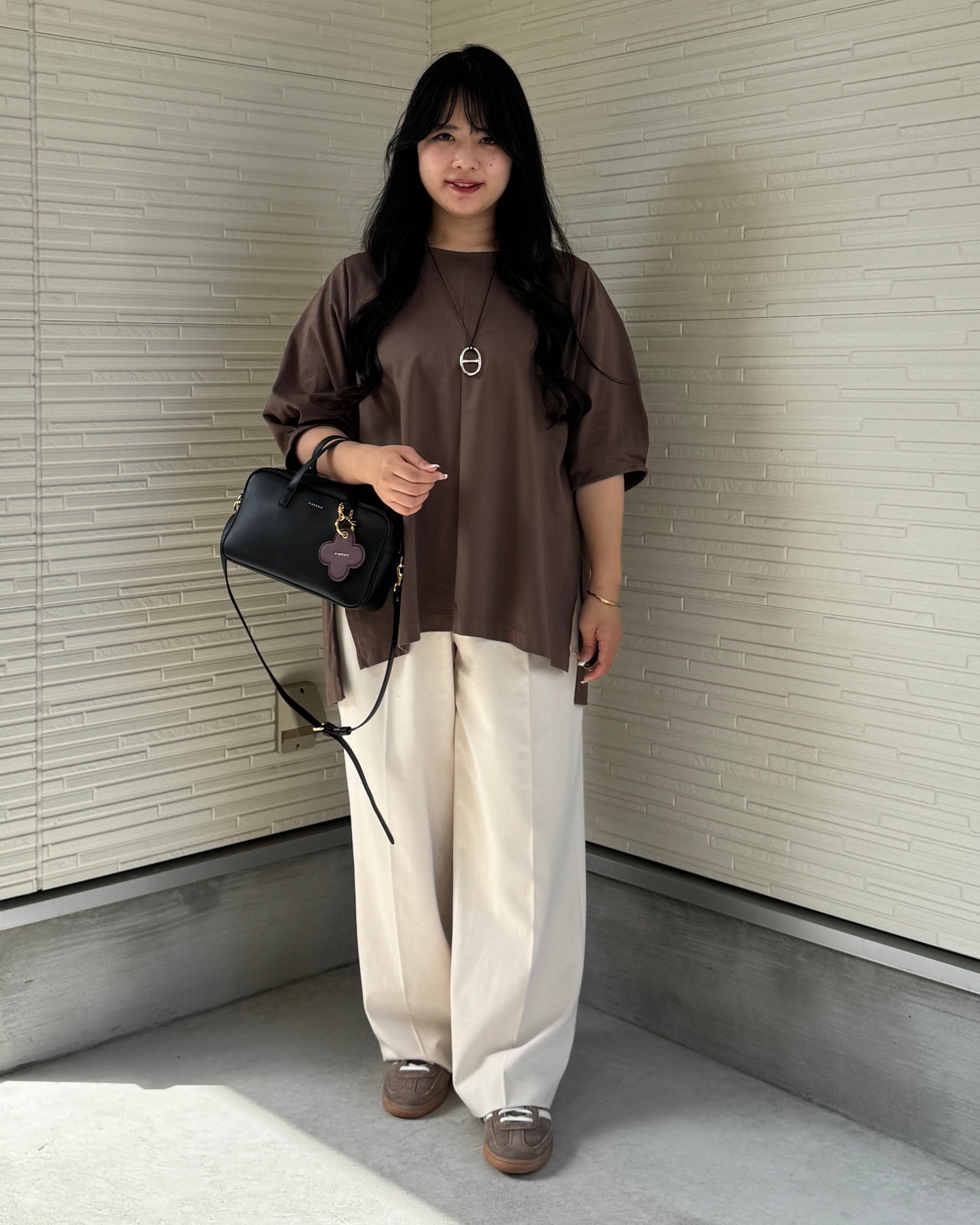 Box Slit Pullover Half Sleeve (Made in Japan)