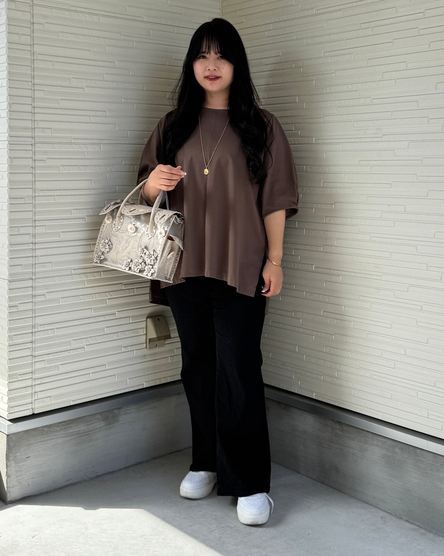 Box Slit Pullover Half Sleeve (Made in Japan)
