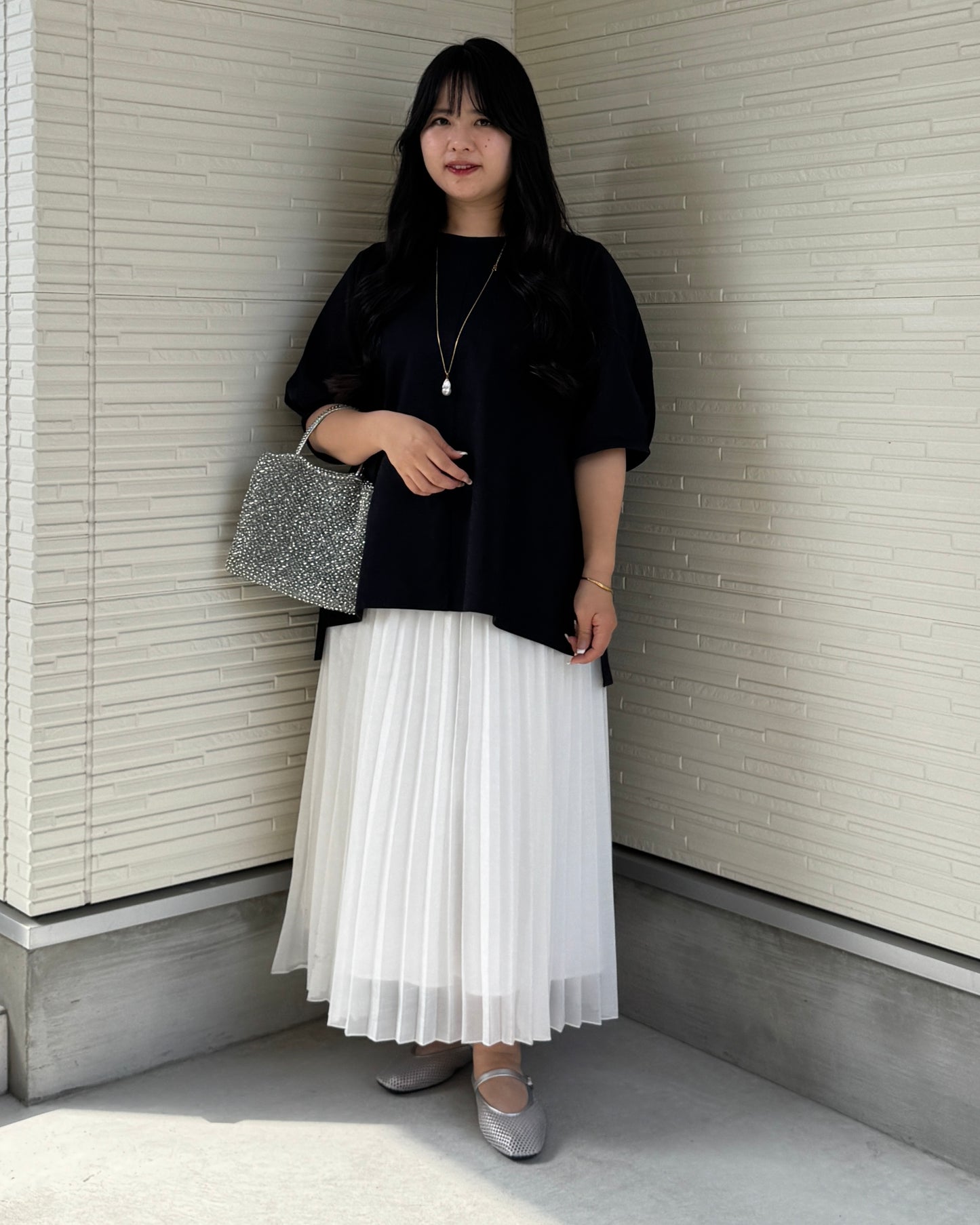 Box Slit Pullover Half Sleeve (Made in Japan)