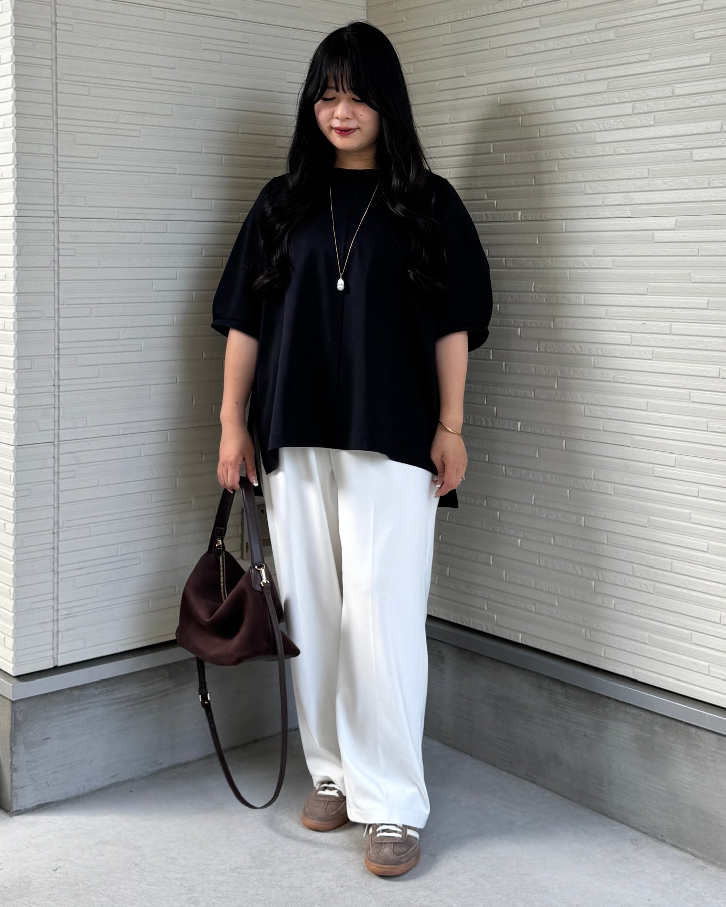 Box Slit Pullover Half Sleeve (Made in Japan)