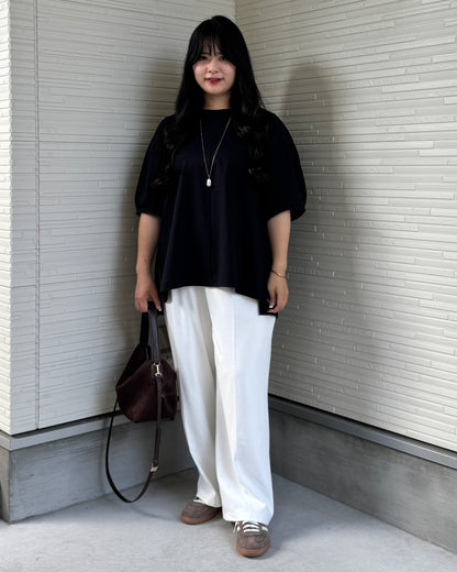 Box Slit Pullover Half Sleeve (Made in Japan)