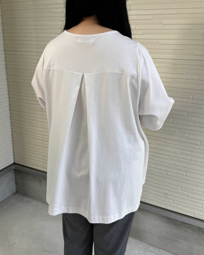 Box Slit Pullover Half Sleeve (Made in Japan)