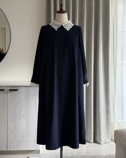 Collared Dress Onepiece “Victoria”