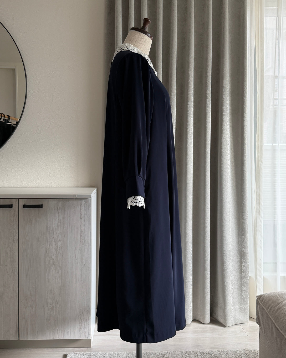 Collared Dress Onepiece “Victoria”