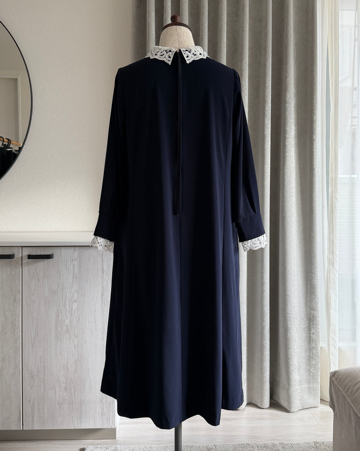 Collared Dress Onepiece “Victoria”