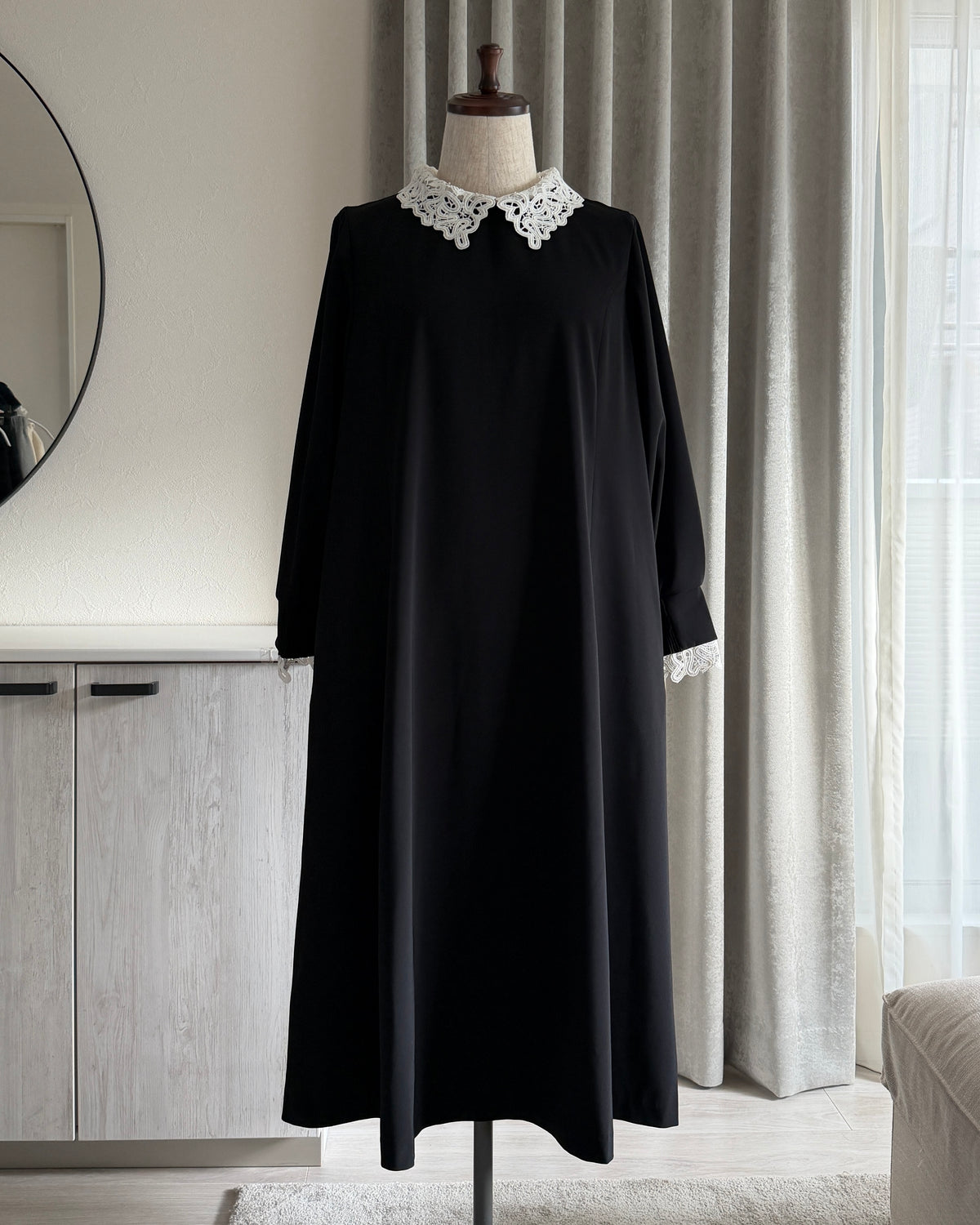 Collared Dress Onepiece “Victoria”