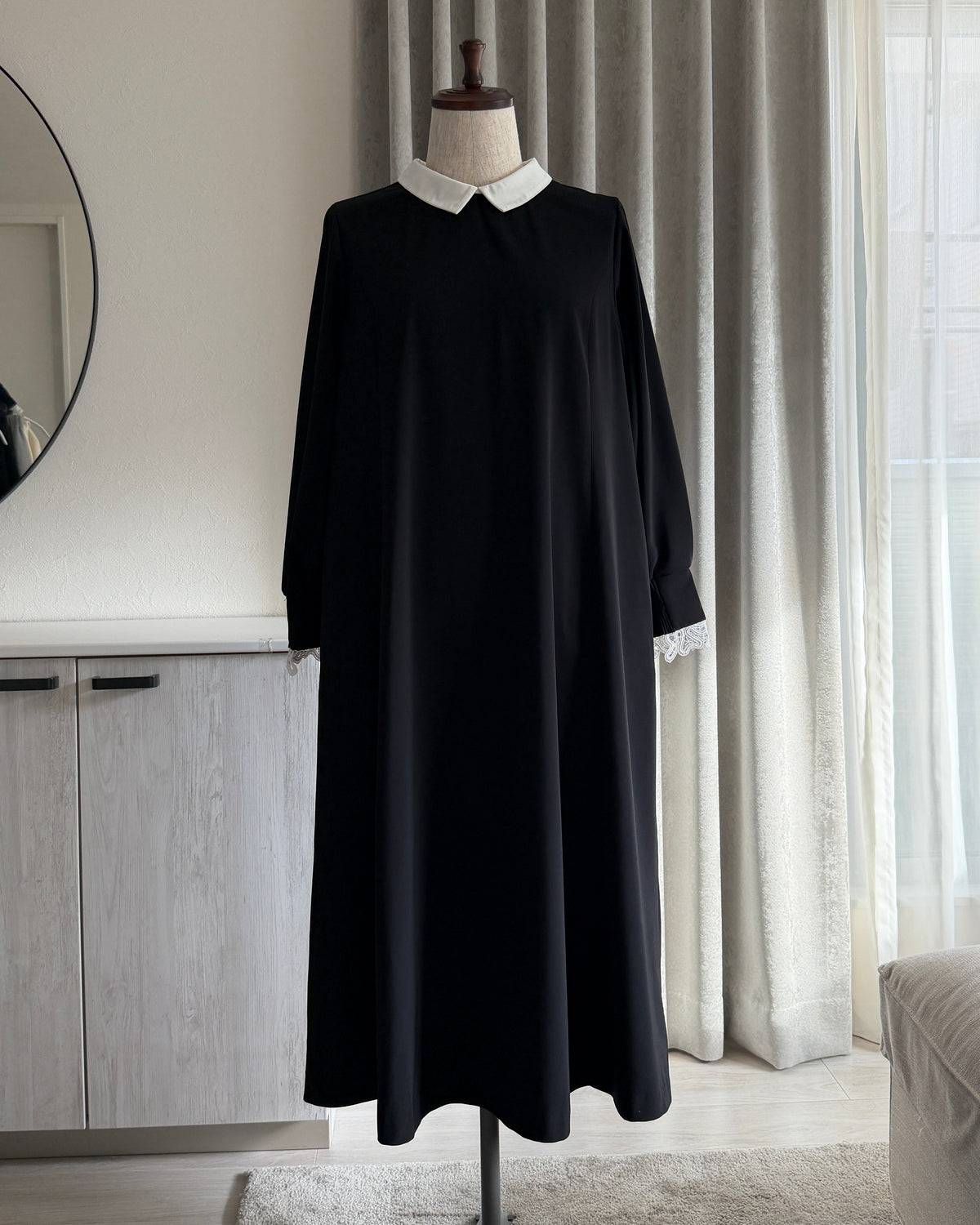 Collared Dress Onepiece “Victoria”