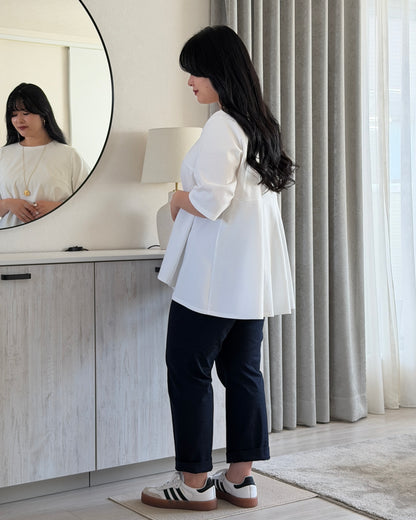 Flare Half-sleeve T-shirt “Aurora”
