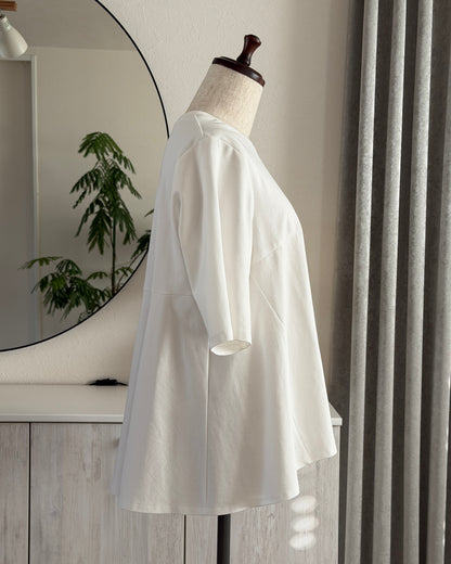 Flare Half-sleeve T-shirt “Aurora”