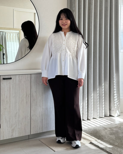 Long Sleeve Blouse “Chamomile（カモミール）”