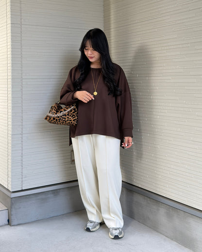 Box Slit Pullover