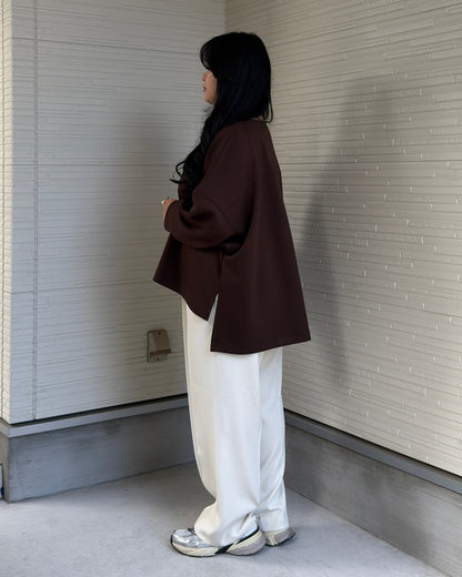 Box Slit Pullover