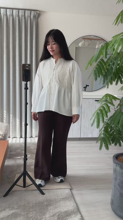 Long Sleeve Blouse “Chamomile（カモミール）”