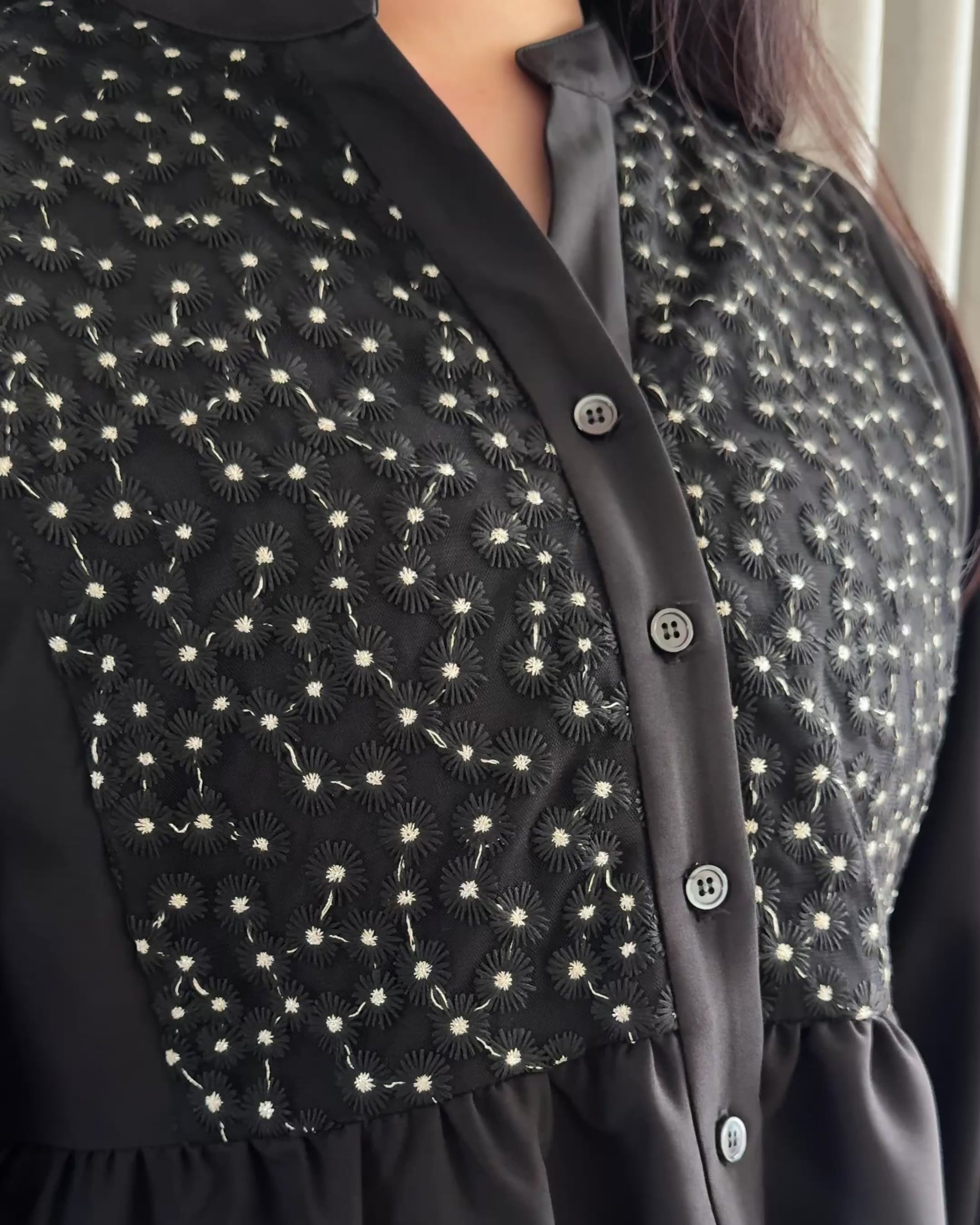 Long Sleeve Blouse “Chamomile（カモミール）” – Jours+