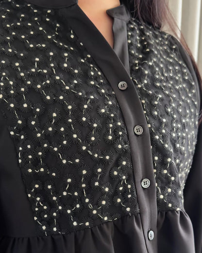 Long Sleeve Blouse “Chamomile（カモミール）”
